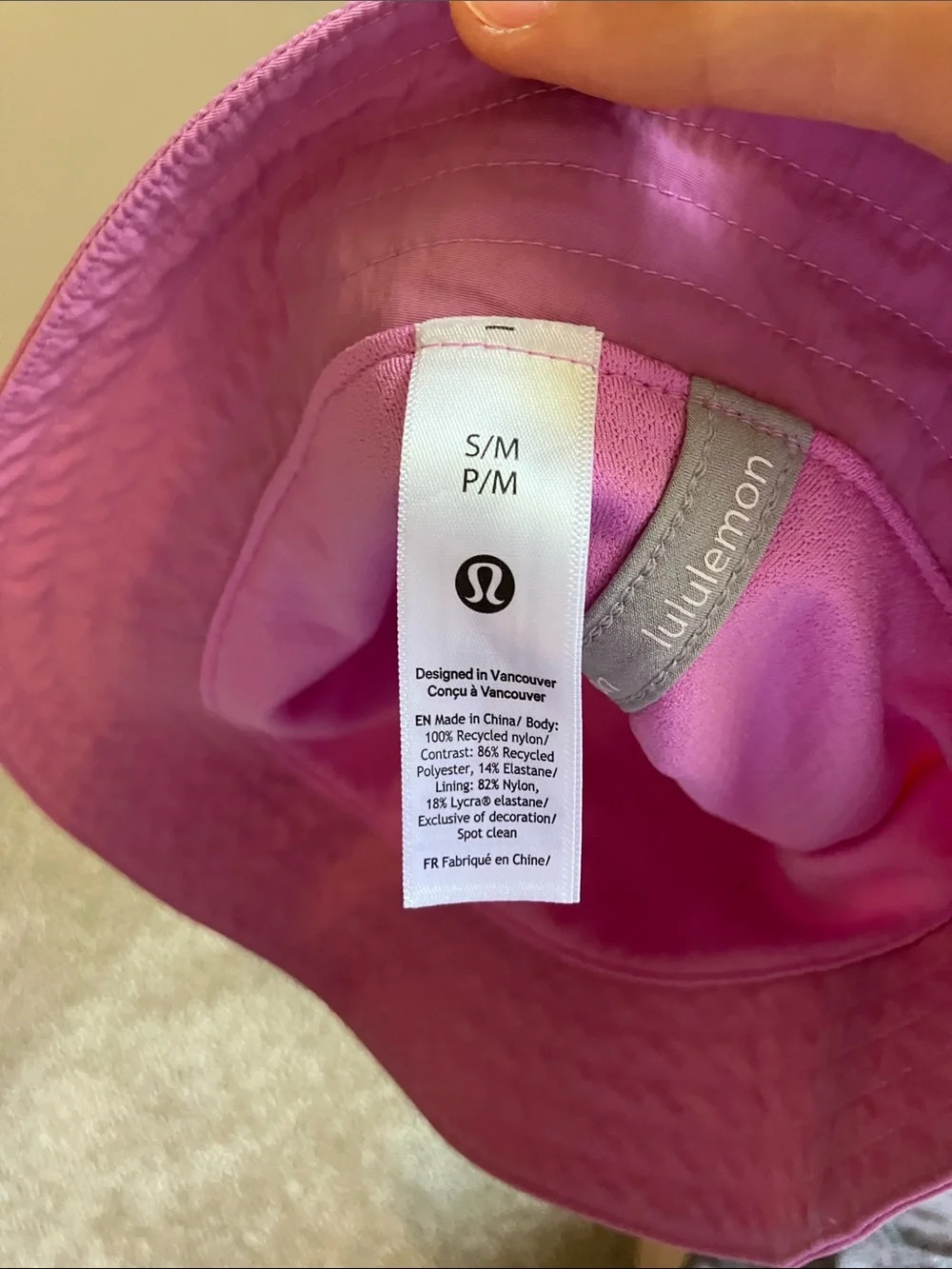 Lululemon On My Level Bucket Hat with Pocket